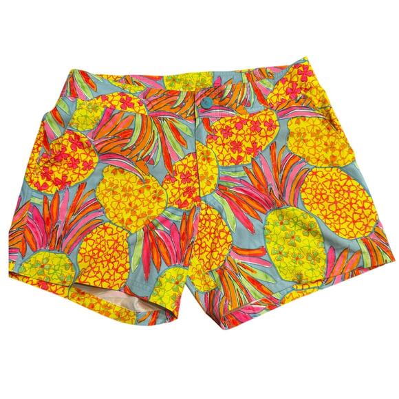 Chubbies Women’s Pineapple Print Swim Shorts Surf Boardshorts Estimated Size Med - Picture 1 of 6